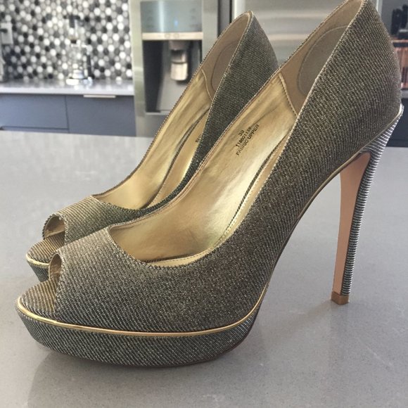 Town Shoes Sparkly Heels - Picture 2 of 6